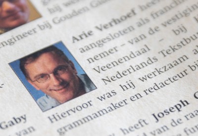 Onze eerste collega: Arie Verhoef